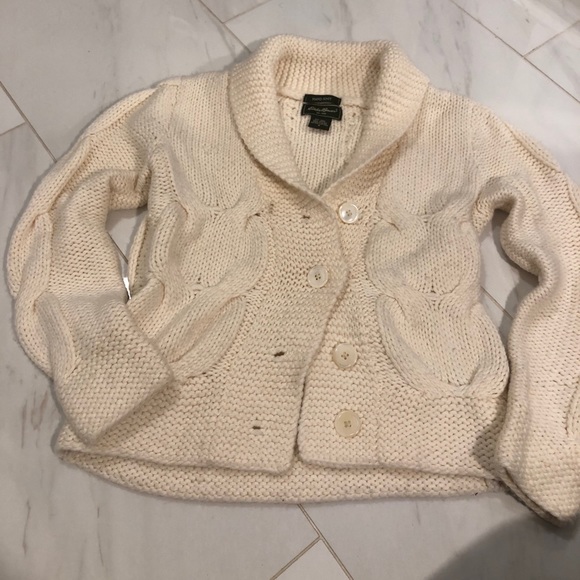 Eddie Bauer hand-knit sweater - Picture 4 of 6